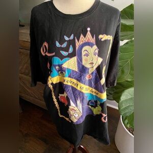 Disney Treasures From The Vault Villains Evil Queen Snow White Shirt Size XL